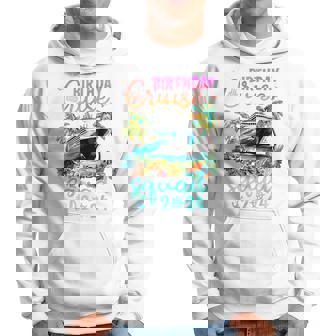 Birthday Cruise Squad 2024 Vacation Party Hoodie - Monsterry