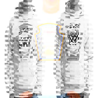 Blue Mayonnaise Diy Halloween Costume Mayo Condiments Hoodie | Mazezy