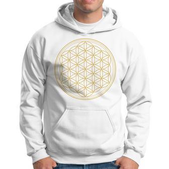 Blume Des Lebens Symbol Der Grundformen Der Raumzeit Kapuzenpullover - Geschenkecke