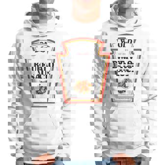Bold Buffalo Sauce Condiment Spice Costume Party Matching Hoodie - Thegiftio UK