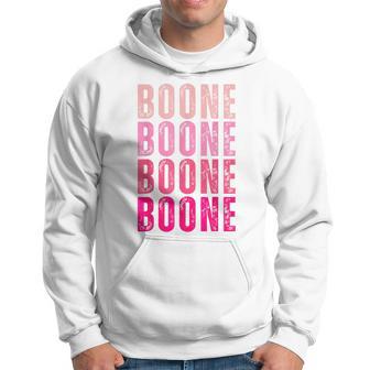 Boone Personalized Name I Love Boone Hoodie - Thegiftio UK