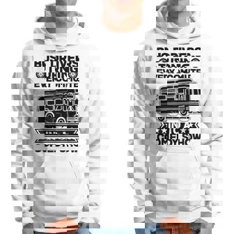 Bus Drivers Turning Every Commute Into A Comedy Show Hoodie - Thegiftio