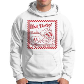 Chappell The Midwest Call Me Hot Retro Pizza Hot To Go Hoodie - Thegiftio UK