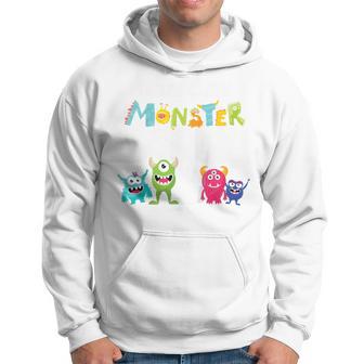 Children's 2Nd Birthday Ich Bin Schon 2 Jahre Junge Kleine Monster Kapuzenpullover - Geschenkecke