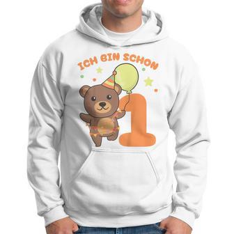 Children's Ich Bin Schon 1 Bär Kapuzenpullover - Geschenkecke