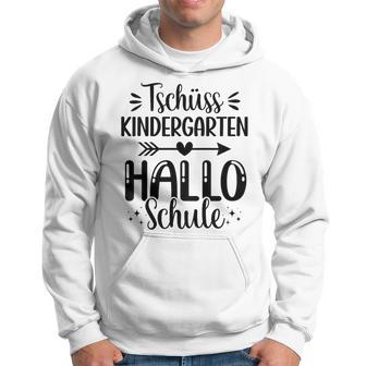 Children's School Child 2024 Tschüss Kindergarten Hello School First Day At School Kapuzenpullover - Geschenkecke