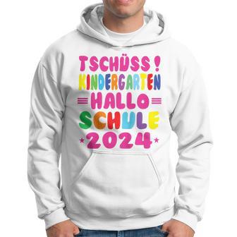 Children's Tschüss Kindergarten Hello School 2024 1St Class Kapuzenpullover - Seseable