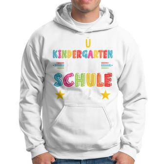 Children's Tschüss Kindergarten Hello School 2024 Kita-Absolve Kapuzenpullover - Geschenkecke