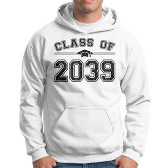 Class Of 2039 Grow With Me Graduation First Day Of School Hoodie - Thegiftio UK
