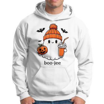 Cute Ghost Bougie Ghost Boo-Jee Halloween Hoodie - Thegiftio UK