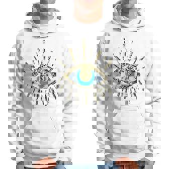 Devil's Eye Sequin Print Hoodie - Thegiftio UK