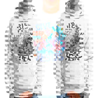 Dive Deep Into Jesus Vbs 2024 Scuba Diving Underwater Hoodie - Monsterry
