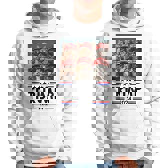 Donald Trump Make Cats Safe Again 2024 Debate Hoodie | Mazezy