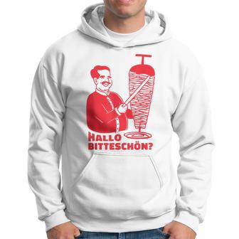 Döner Kebab Dönerladen Hallo Bitteschön Kapuzenpullover - Geschenkecke