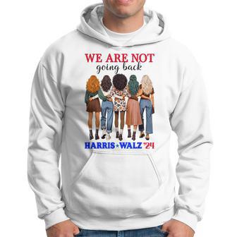 We Don't Go Back Harris Walz 24 Kamala Harris Tim Waltz Kapuzenpullover - Geschenkecke