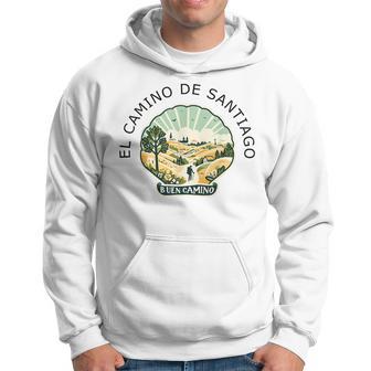 El Camino De Santiago De Compostela Souvenir Buen 2024 Hoodie - Thegiftio UK