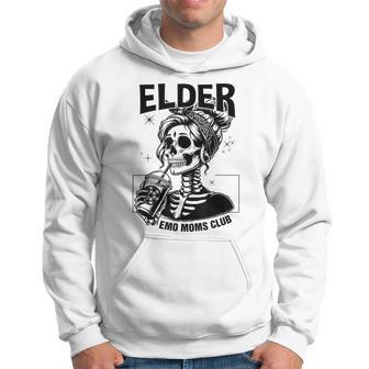Elder Emo Moms Club Skeleton Hoodie - Thegiftio UK