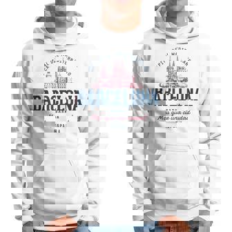 España Retro Estilointage Barcelona Sudadera - Regaloses