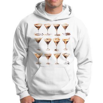 Espresso Martini Lover Tini Time Cocktail Espresso Martini Hoodie - Thegiftio UK