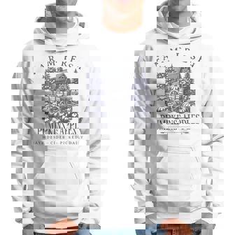 Farm Fresh Pumpkins And Apples Hayrides Cider Picked Daily Hoodie | Mazezy