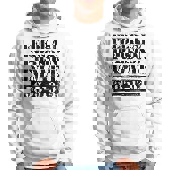 Federal Prison Inmate Jail Halloween Costume Party Fun Hoodie - Seseable