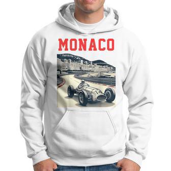 Formula Monaco City Monte Carlo Circuit Classic Car Old Hoodie - Thegiftio UK