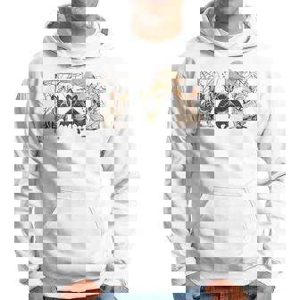 Frenchie Halloween Bleached French Bulldog Spooky Hoodie | Seseable UK