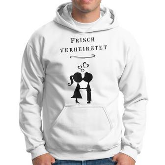 Frischerheiratet Wedding Marriage Honeymoon Marriage Kapuzenpullover - Geschenkecke