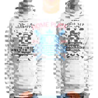 Baseball Home Plate Social Club Hoodie - Thegiftio