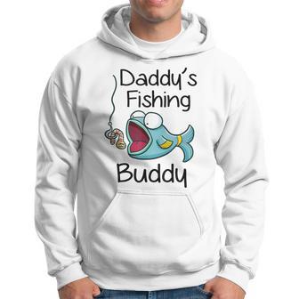 Fishing- Daddy Fishing Buddy Kid Boy Toddler Hoodie - Thegiftio UK