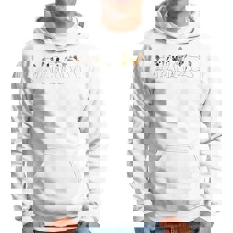 Ghost Yorkshire Terrier Yorkie Dog Lover Halloween Day Hoodie - Thegiftio UK