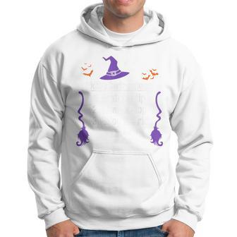 Halloween Adult Sarcasm Humor Witch Riding Instruction Hoodie - Thegiftio UK