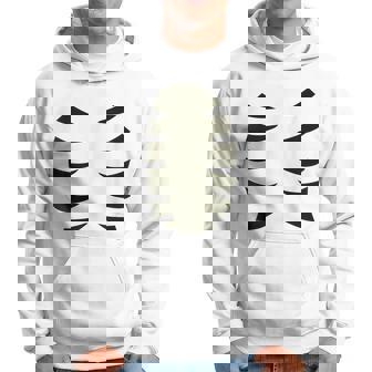 Lazy Diy Tiger Belly Costume For Halloween Party Hoodie - Thegiftio UK