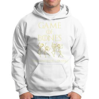 Game Of Bones Halloween Is Coming Costume Skeleton Hoodie - Thegiftio UK