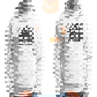 German Shepherd Dogs Lovers Ghost Witch Halloween Spooky Hoodie - Thegiftio