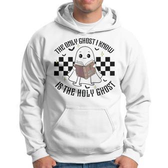 The Only Ghost I Know Is The Holy Ghost Halloween Hoodie - Thegiftio UK