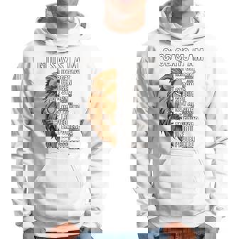 God Says Am Lion Christian- Bible Jesus Blessed Dad Hoodie - Monsterry