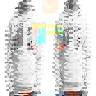 Goodnight Moon Green Decoration Hoodie - Thegiftio UK