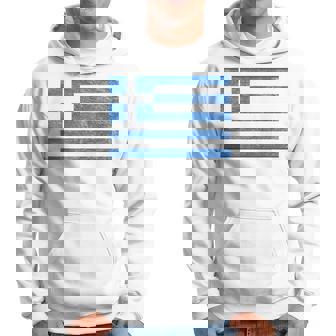 Greece Flag Greek Republic Athens Thessaloniki Mediterranean Hoodie - Monsterry