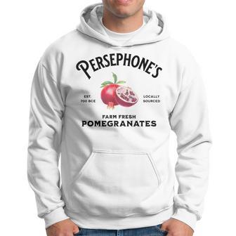 Greek Mythology Persephone's Farm Fresh Pomegranates Goddess Hoodie - Thegiftio UK