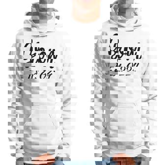 Groom Est 2024 Wedding Engagement Groom Hoodie - Thegiftio UK