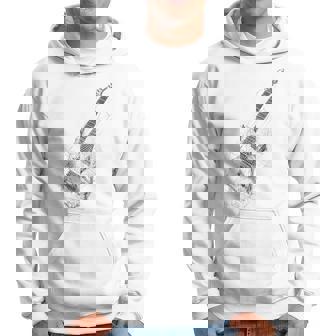 Guitarra Música Instrumento Motivo Ilustración Guitarra Sudadera - Regaloses
