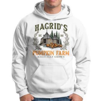 Hagrids Pumpkin Farm Magically Grown Halloween Spooky Season Hoodie - Thegiftio UK