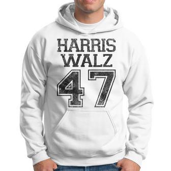 Harris Walz 2024 For President Kamala Harris Tim Waltz Gray Kapuzenpullover - Geschenkecke