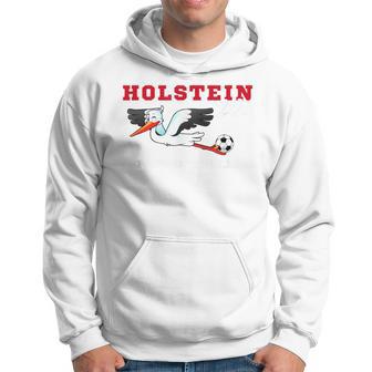 Holstein Stolle Football Kicken Fan Kiel Stadium Blue Blue Kapuzenpullover - Seseable