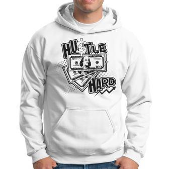 Hustle Hard Streetwear Casual Summer Graphics Hipster Hoodie - Monsterry UK