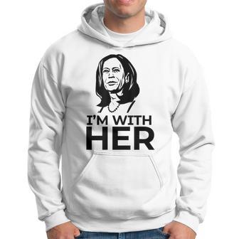 Ich Bin Bei Ihrer Wahlpräsidentin Kamala Harris 2024 Meme Kapuzenpullover - Geschenkecke