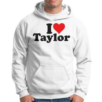 Ich Liebe Taylor Kapuzenpullover - Geschenkecke