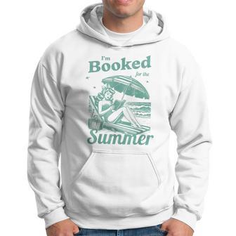 I'm Booked For The Summer Vintage Romance Reader Vacation Hoodie - Thegiftio UK