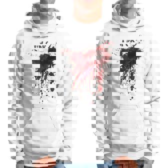 I'm Ok Bloody Blood Splatter Blood Stained Halloween Hoodie - Thegiftio UK